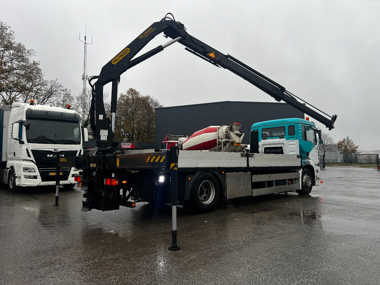 MAN TGA 18.310 met Palfinger PK12000 kraan - Crane truck: picture 3 MAN TGA 18.310 met Palfinger PK12000 kraan - Crane truck: picture 3