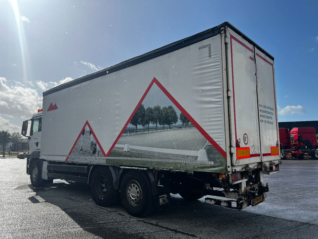 MAN TGS 26.400 6x2, Euro 5 - Curtain side truck: picture 4 MAN TGS 26.400 6x2, Euro 5 - Curtain side truck: picture 4