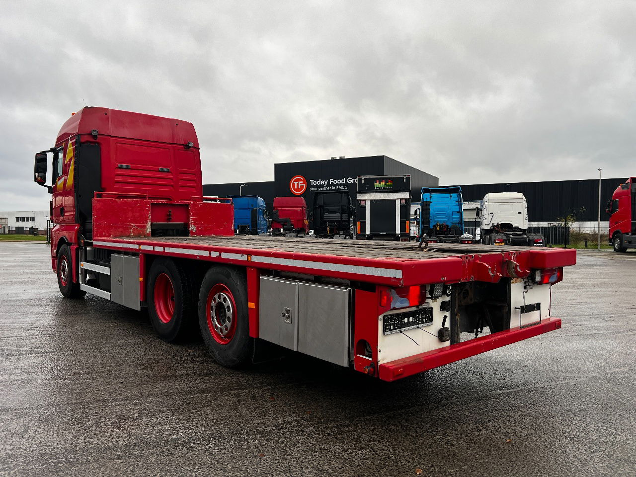 MAN TGX 26.480 XLX 6x2, Retarder, Full air susp - Dropside/ Flatbed truck: picture 4 MAN TGX 26.480 XLX 6x2, Retarder, Full air susp - Dropside/ Flatbed truck: picture 4