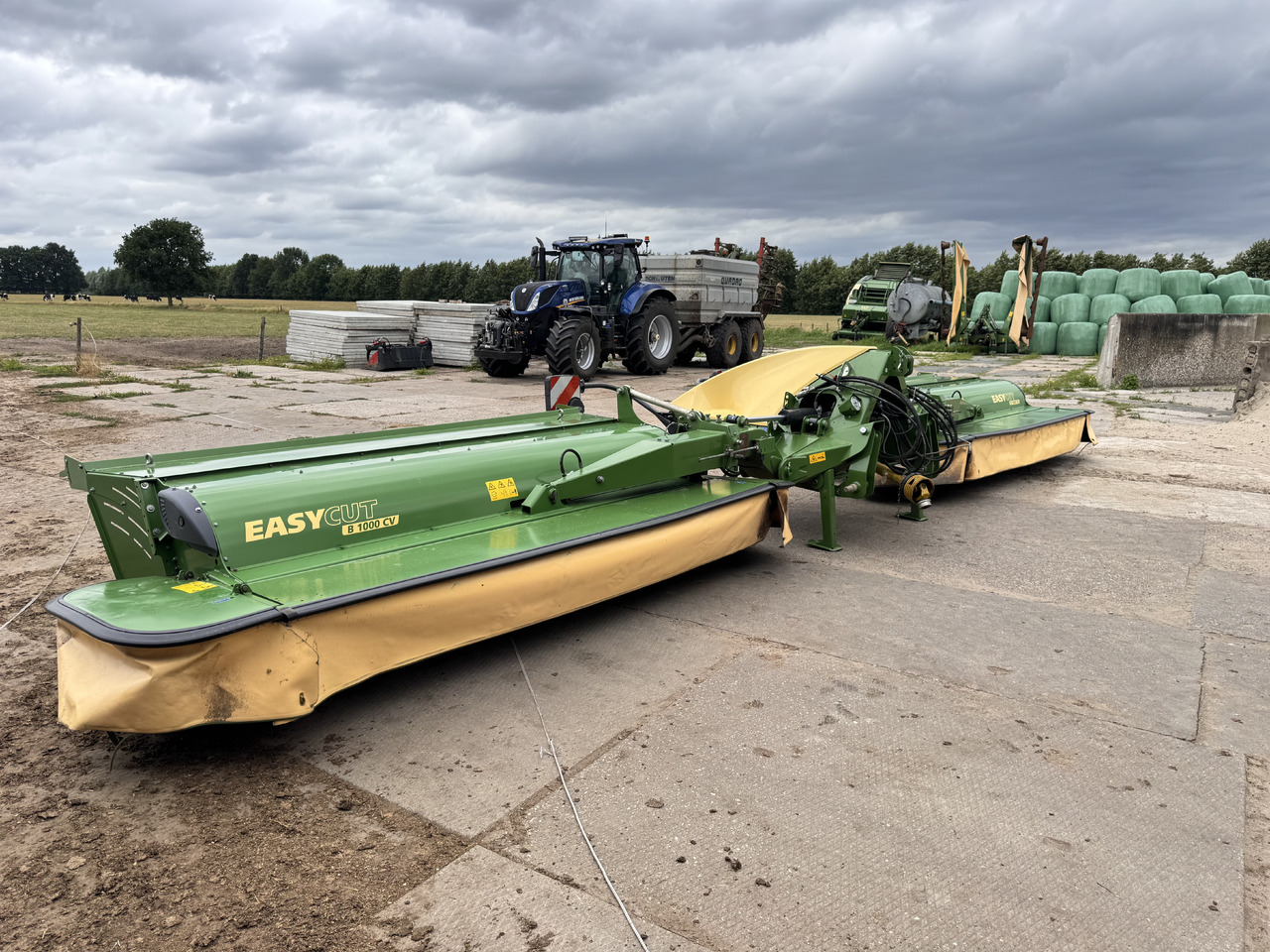 KRONE Easycut B1000 CV + F360 CV - Mower: picture 1 KRONE Easycut B1000 CV + F360 CV - Mower: picture 1