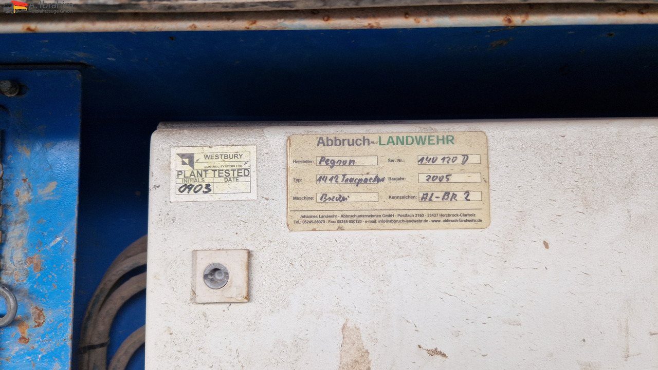 Construction machinery Terex Pegson 1412 Prallbrecher CAT Motor, 328 kw: picture 15