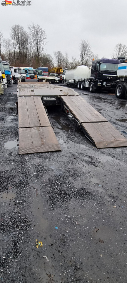 Low loader trailer Goldhofer TU-L 3-24/80 Tieflader 10.00 m Ladefläche: picture 13 Low loader trailer Goldhofer TU-L 3-24/80 Tieflader 10.00 m Ladefläche: picture 13