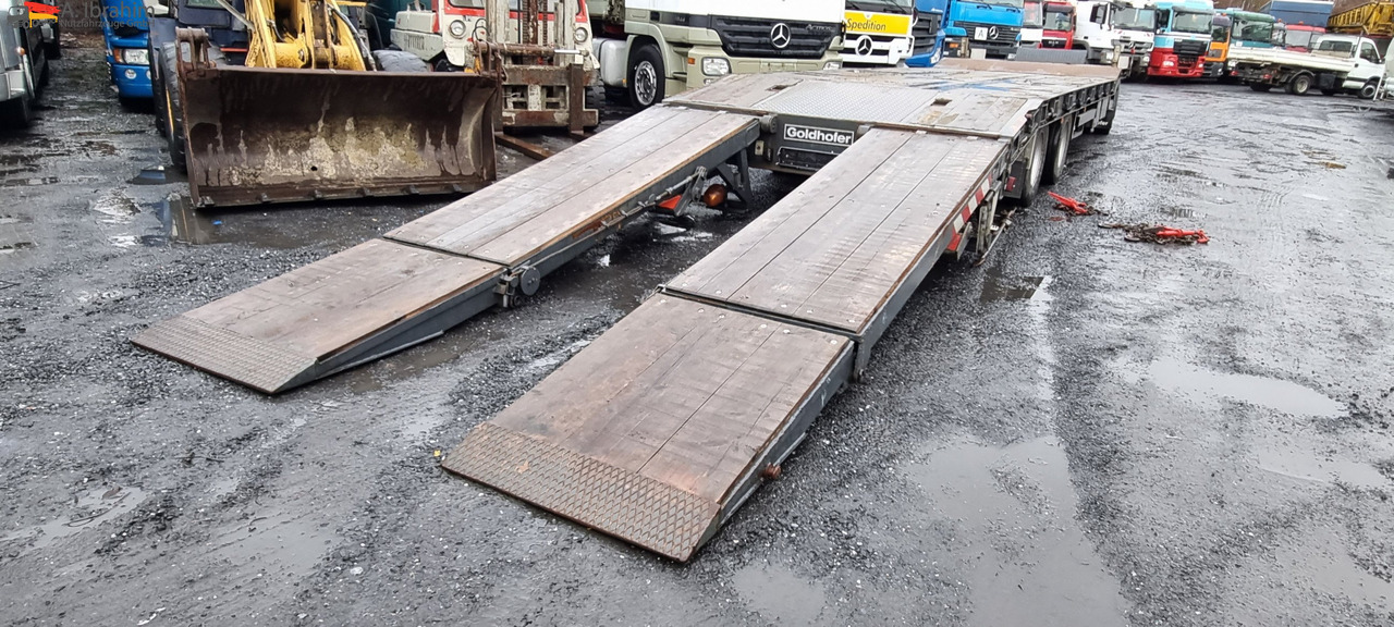 Low loader trailer Goldhofer TU-L 3-24/80 Tieflader 10.00 m Ladefläche: picture 15 Low loader trailer Goldhofer TU-L 3-24/80 Tieflader 10.00 m Ladefläche: picture 15