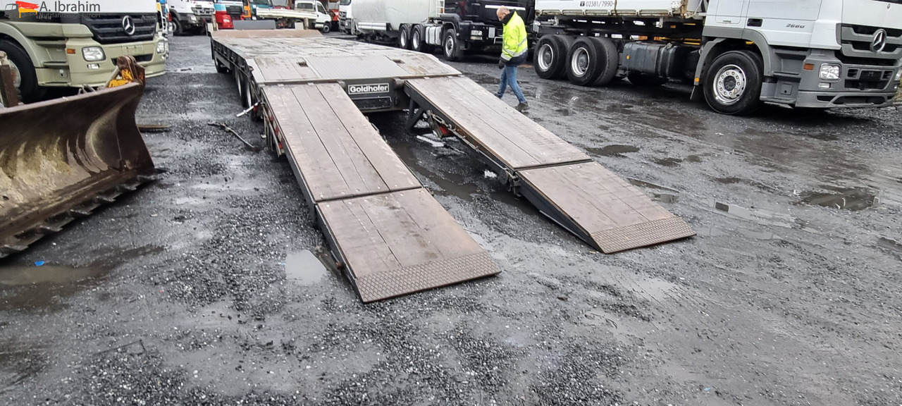 Low loader trailer Goldhofer TU-L 3-24/80 Tieflader 10.00 m Ladefläche: picture 14 Low loader trailer Goldhofer TU-L 3-24/80 Tieflader 10.00 m Ladefläche: picture 14