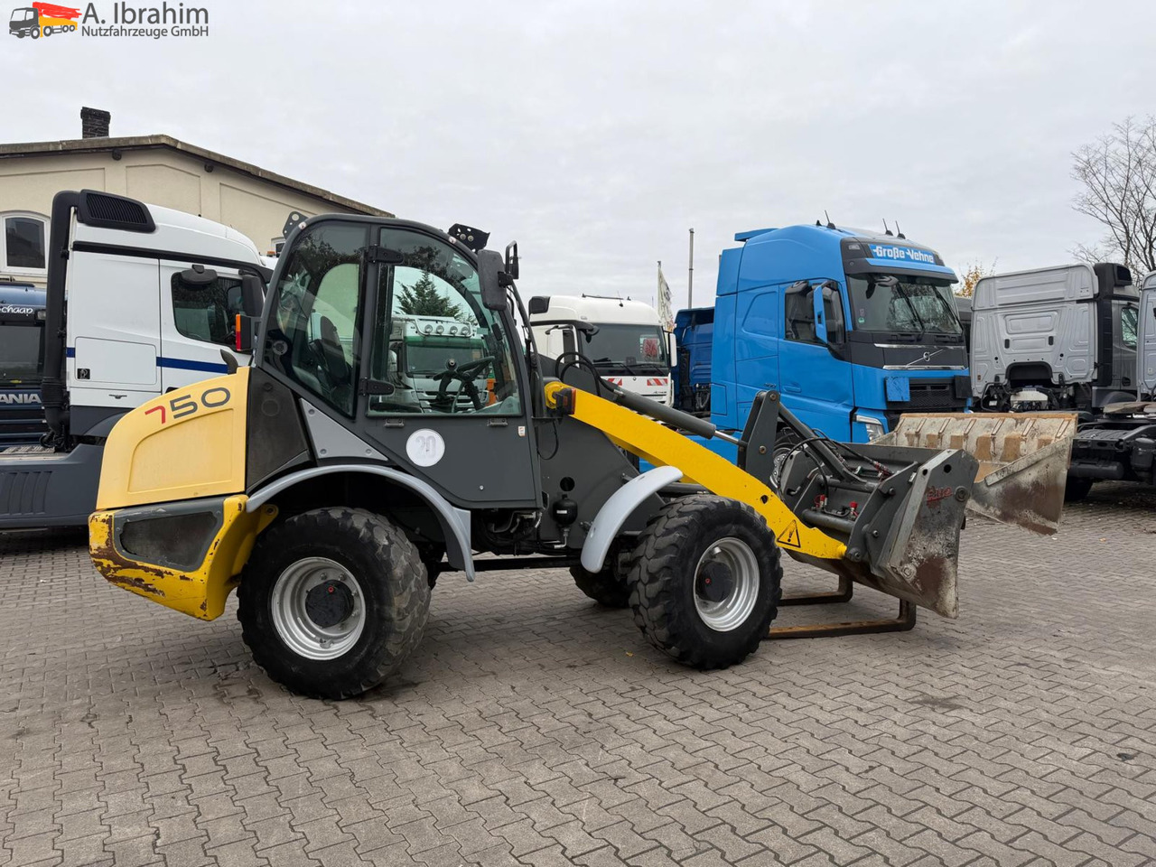 Kramer Allrad 750 /346-03 Klappschaufel | Gabel - Wheel loader: picture 5 Kramer Allrad 750 /346-03 Klappschaufel | Gabel - Wheel loader: picture 5