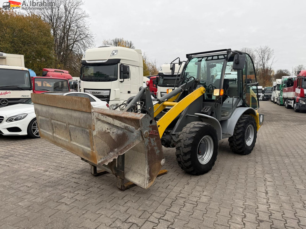 Kramer Allrad 750 /346-03 Klappschaufel | Gabel - Wheel loader: picture 4 Kramer Allrad 750 /346-03 Klappschaufel | Gabel - Wheel loader: picture 4