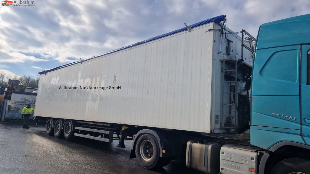 Schmitz SW 24 Schubboden, Liftachse,Ersatzradhalterung Kabelfernbedienung, Trichter - Walking floor semi-trailer: picture 1 Schmitz SW 24 Schubboden, Liftachse,Ersatzradhalterung Kabelfernbedienung, Trichter - Walking floor semi-trailer: picture 1