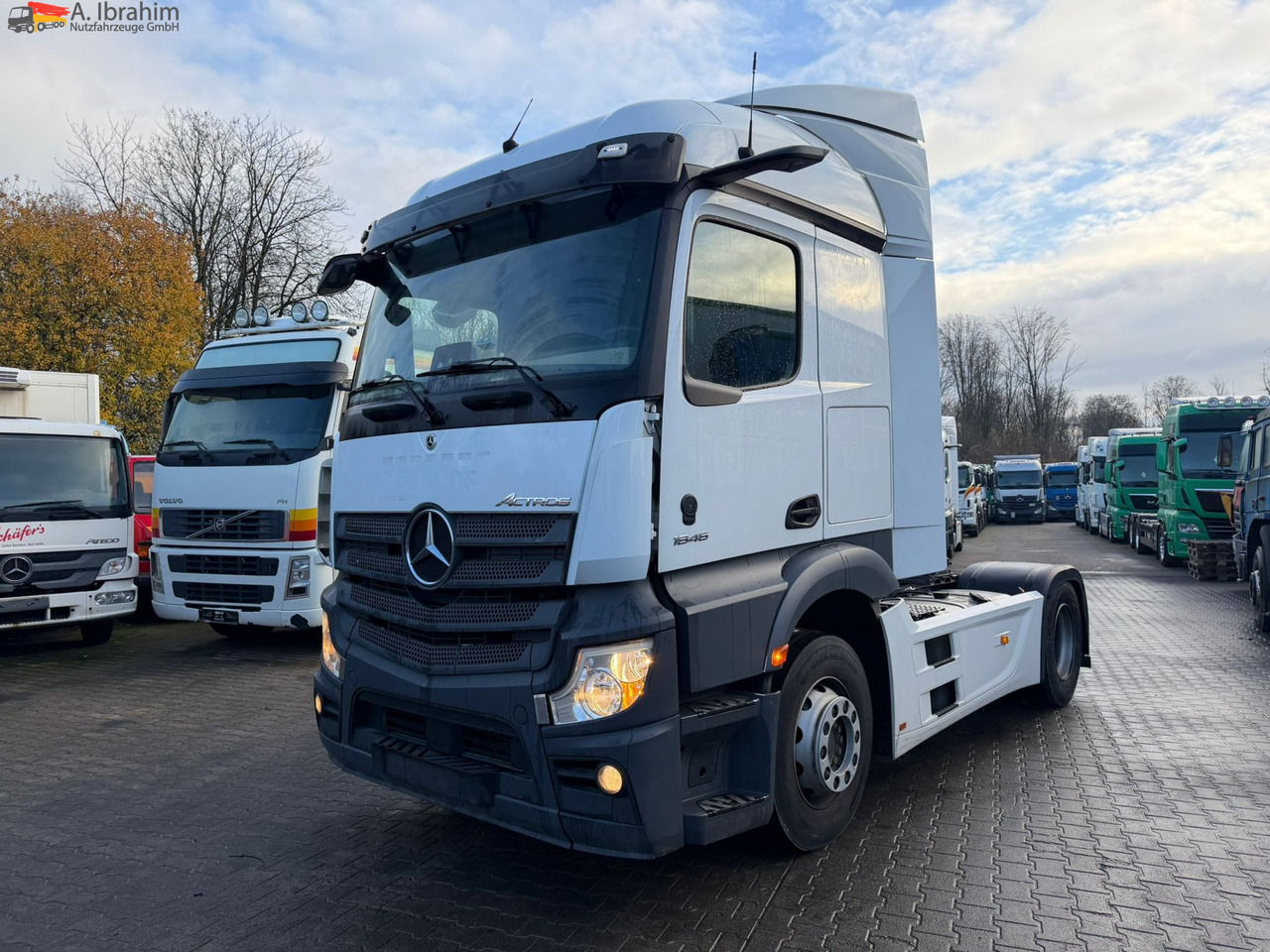 Mercedes-Benz Actros 1846LS Streamspace | Retarder | Euro 6d | Blatt Luft | Original Kilometer - Tractor unit: picture 1 Mercedes-Benz Actros 1846LS Streamspace | Retarder | Euro 6d | Blatt Luft | Original Kilometer - Tractor unit: picture 1
