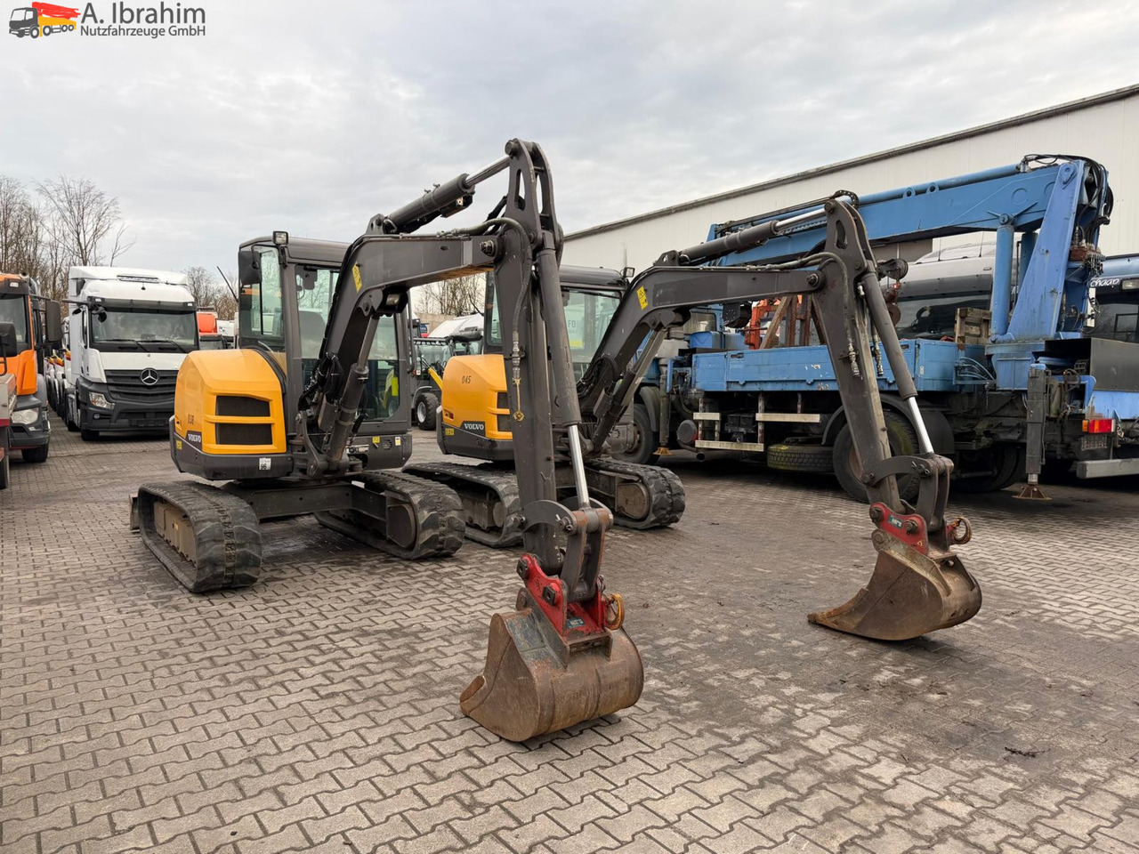 Volvo ECR50D Schnellwechsler | Klima | Hammerhydraulik | deutsche Maschine - Mini excavator: picture 1 Volvo ECR50D Schnellwechsler | Klima | Hammerhydraulik | deutsche Maschine - Mini excavator: picture 1