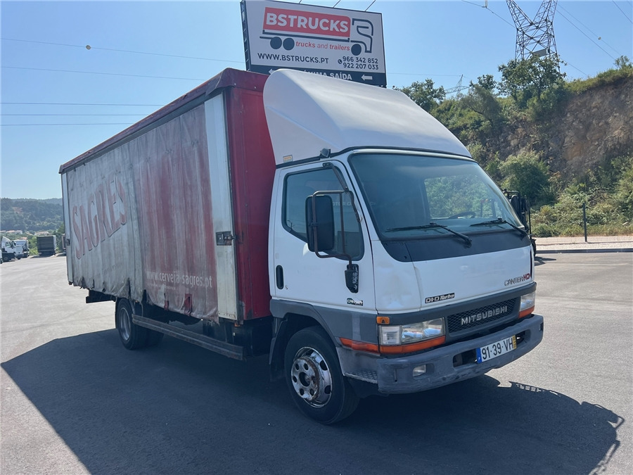 Mitsubishi FE659 - Curtain side truck: picture 4 Mitsubishi FE659 - Curtain side truck: picture 4