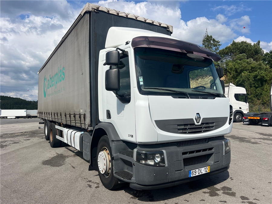 Renault PREMIUM 370 - Curtain side truck: picture 3 Renault PREMIUM 370 - Curtain side truck: picture 3