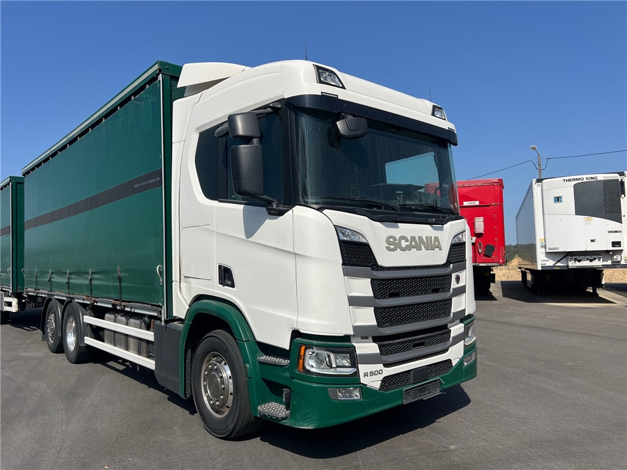 Scania R500 - Curtain side truck: picture 3 Scania R500 - Curtain side truck: picture 3