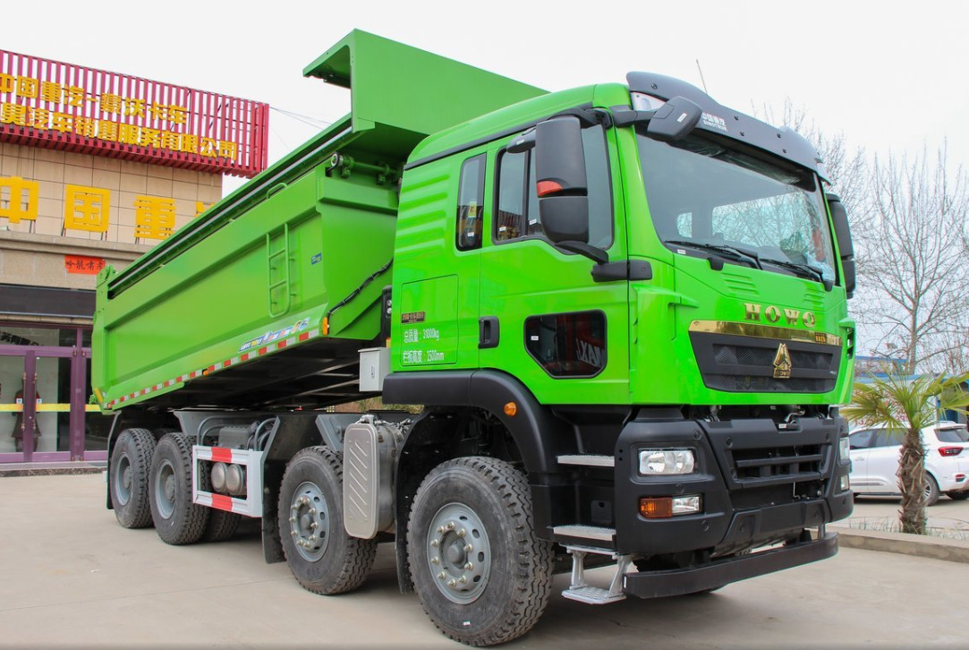 Howo TX460 - Tipper, Crane truck: picture 2 Howo TX460 - Tipper, Crane truck: picture 2