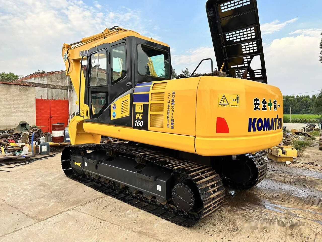 Komatsu PC160 - Crawler excavator: picture 2 Komatsu PC160 - Crawler excavator: picture 2