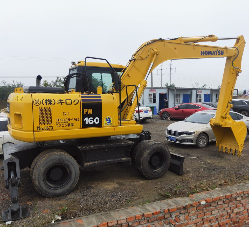 Komatsu PW160 - Crawler excavator: picture 2 Komatsu PW160 - Crawler excavator: picture 2