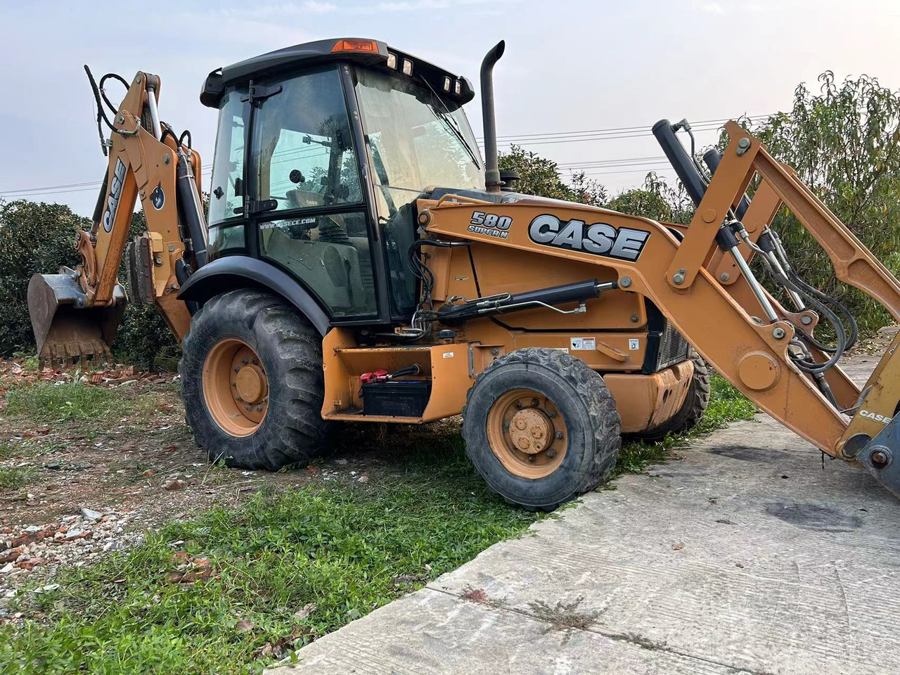 CASE 580 SUPPER N - Backhoe loader: picture 4 CASE 580 SUPPER N - Backhoe loader: picture 4