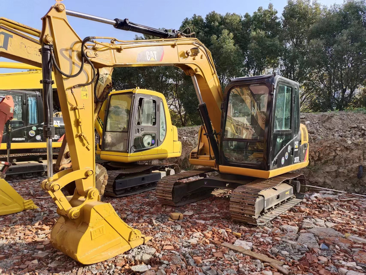 CATERPILLAR 307D - Mini excavator: picture 1 CATERPILLAR 307D - Mini excavator: picture 1