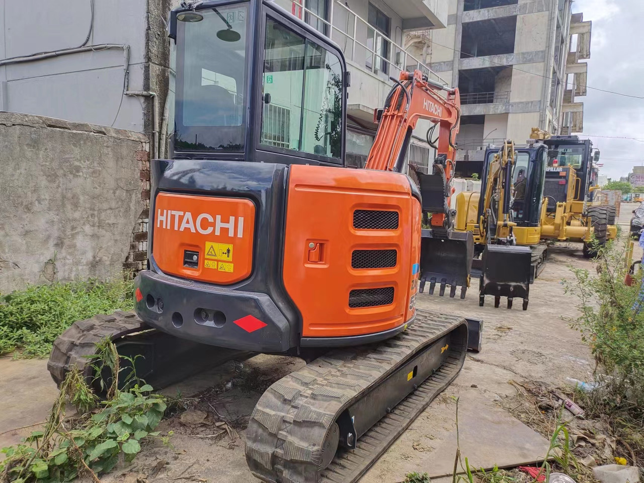 HITACHI ZX55 USR-5A - Mini excavator: picture 3 HITACHI ZX55 USR-5A - Mini excavator: picture 3
