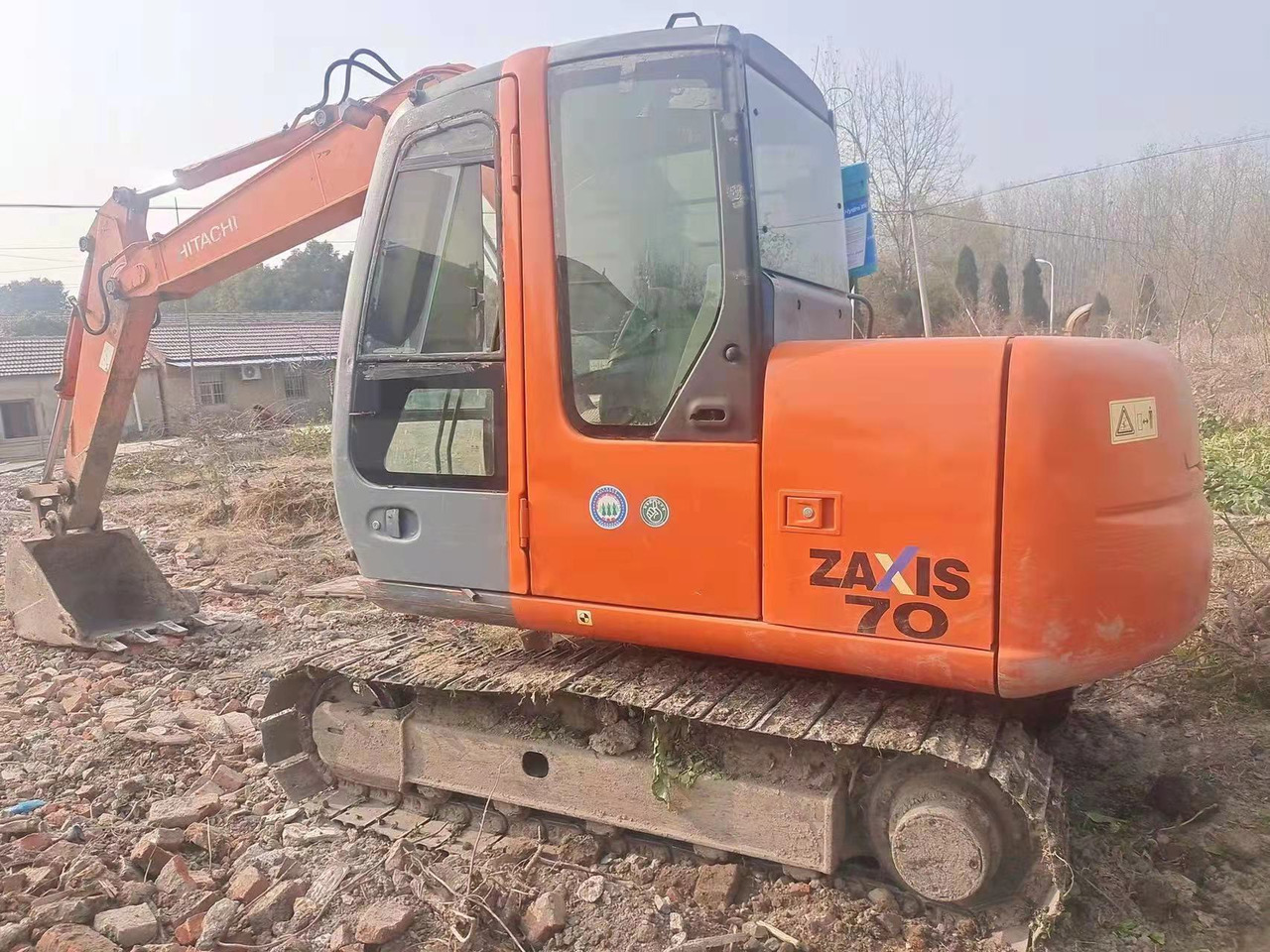 HITACHI ZX70 - Mini excavator: picture 2 HITACHI ZX70 - Mini excavator: picture 2