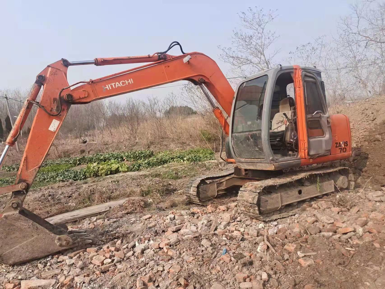 HITACHI ZX70 - Mini excavator: picture 1 HITACHI ZX70 - Mini excavator: picture 1