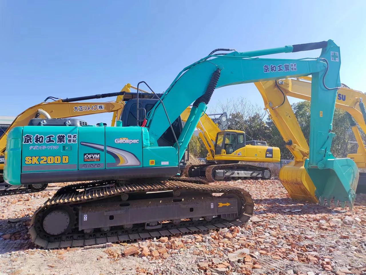 KOBELCO SK200D - Crawler excavator: picture 3 KOBELCO SK200D - Crawler excavator: picture 3