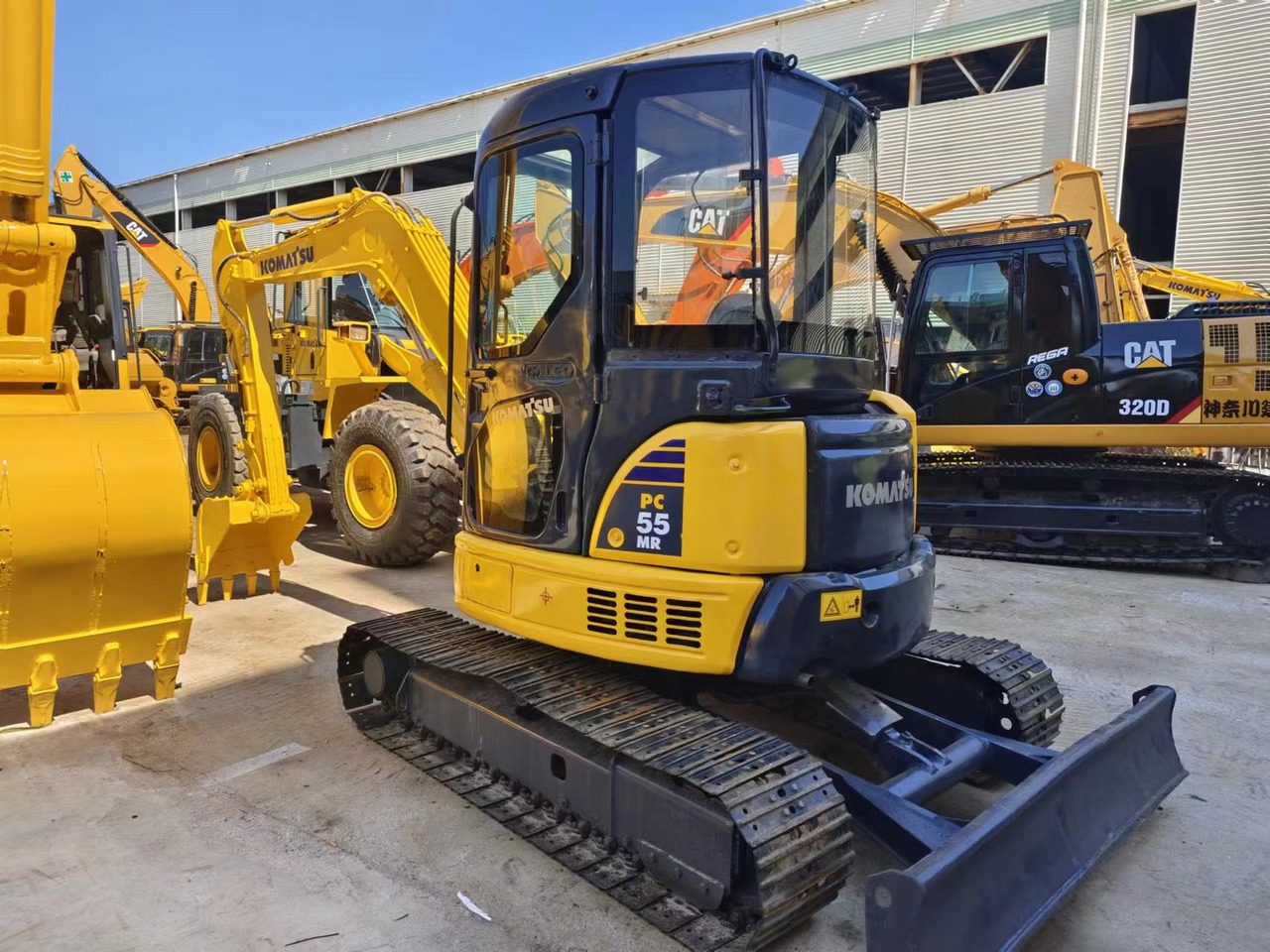 KOMATSU PC55MR - Mini excavator: picture 1 KOMATSU PC55MR - Mini excavator: picture 1