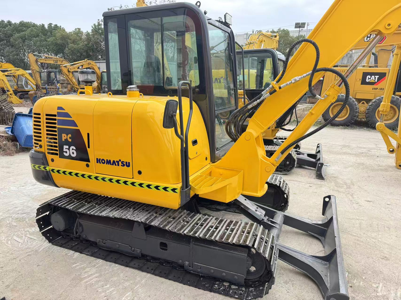 KOMATSU PC56 - Mini excavator: picture 1 KOMATSU PC56 - Mini excavator: picture 1