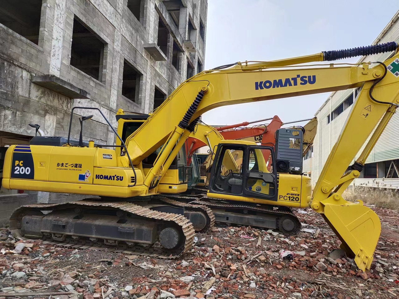 KOMATSU pc200-8 pc200 Japan made - Crawler excavator: picture 1 KOMATSU pc200-8 pc200 Japan made - Crawler excavator: picture 1