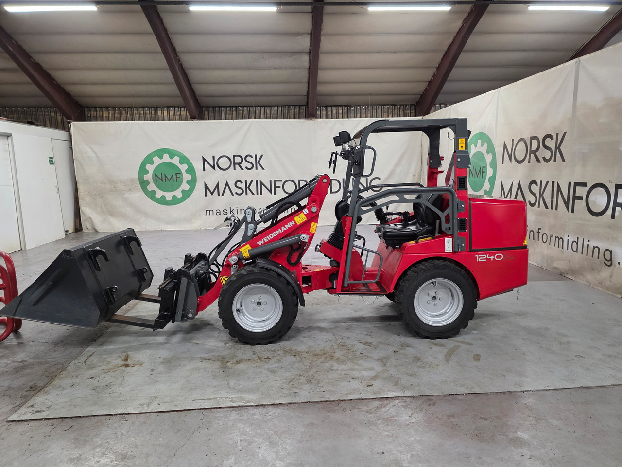 Weidemann 1240CX LP - Wheel loader: picture 2 Weidemann 1240CX LP - Wheel loader: picture 2