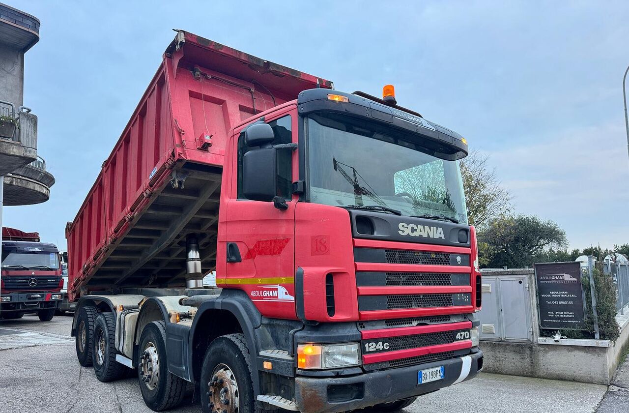 Scania R124/470 Ribaltabile 8X4 - Tipper: picture 4 Scania R124/470 Ribaltabile 8X4 - Tipper: picture 4