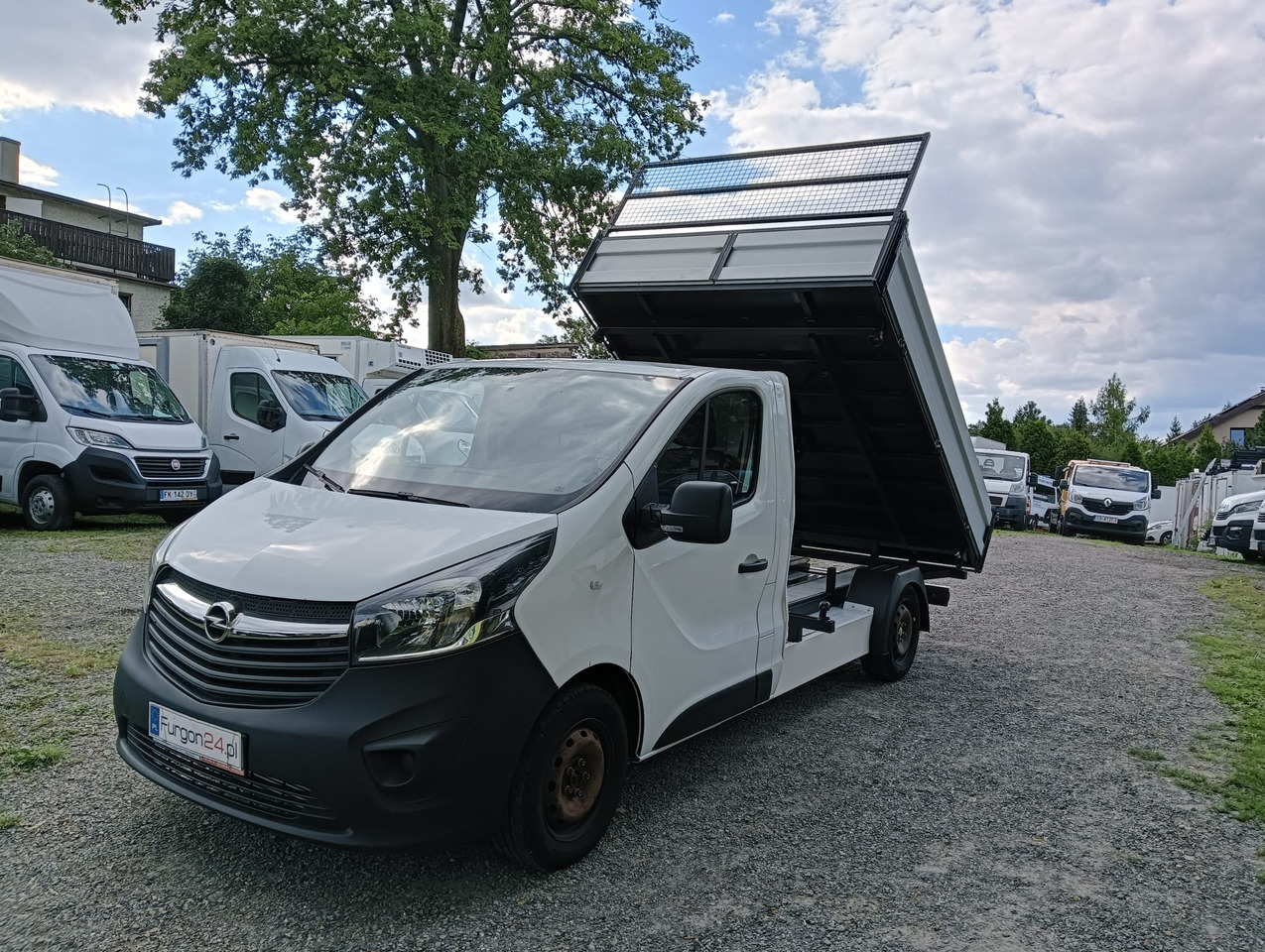 OPEL VIVARO WYWROTKA KIPER Z NAJAZDAMI NR 870 - Tipper van: picture 1 OPEL VIVARO WYWROTKA KIPER Z NAJAZDAMI NR 870 - Tipper van: picture 1