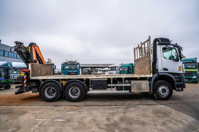 Mercedes AROCS 2648 + PALFINGER 23 T/M + 5 EXT - Dropside/ Flatbed truck, Crane truck: picture 3 Mercedes AROCS 2648 + PALFINGER 23 T/M + 5 EXT - Dropside/ Flatbed truck, Crane truck: picture 3