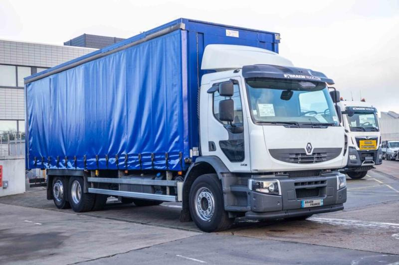 Renault PEMIUM LANDER 340 DXI-6X2 - Curtain side truck: picture 2 Renault PEMIUM LANDER 340 DXI-6X2 - Curtain side truck: picture 2