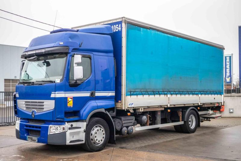 Renault PREMIUM 380 DXI+INTARDER+DHOLLANDIA - Curtain side truck: picture 1 Renault PREMIUM 380 DXI+INTARDER+DHOLLANDIA - Curtain side truck: picture 1