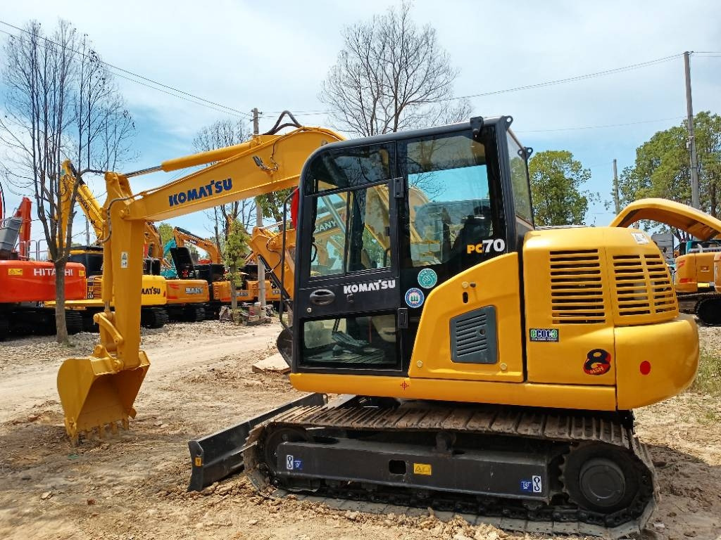 Komatsu PC 70 - Mini excavator: picture 1 Komatsu PC 70 - Mini excavator: picture 1