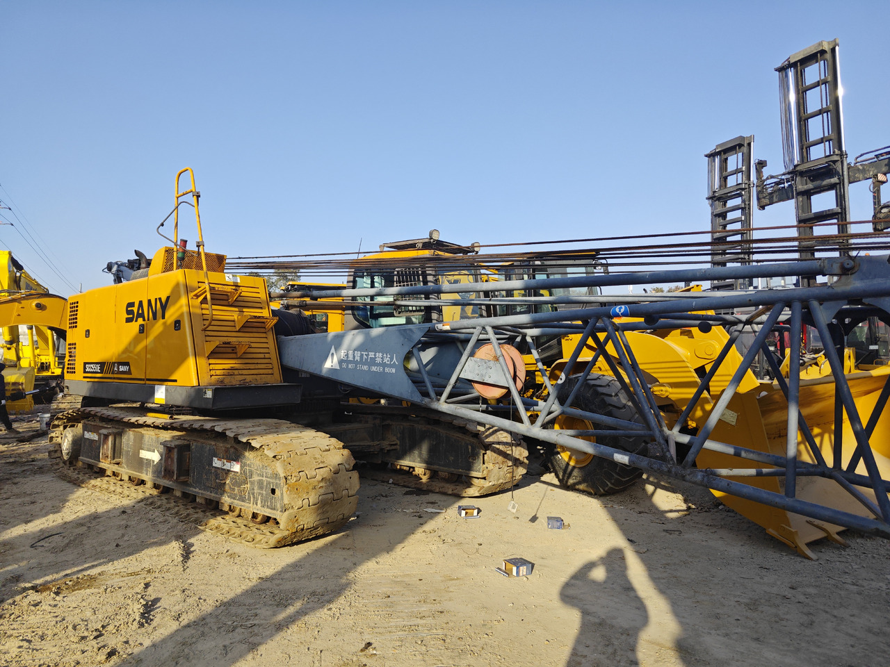 SANY SCC500E 50ton crawler crane - Crawler crane: picture 4 SANY SCC500E 50ton crawler crane - Crawler crane: picture 4
