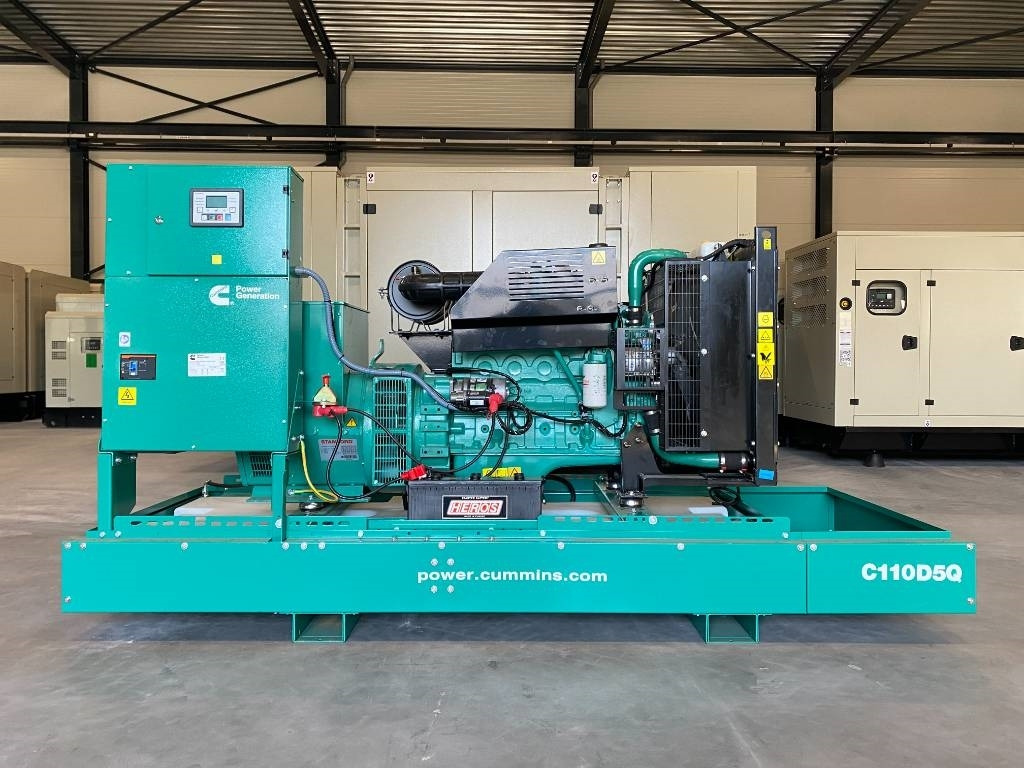 Cummins C110D5Q - Open Genset - DPX-18509-Q-O - Generator set: picture 1 Cummins C110D5Q - Open Genset - DPX-18509-Q-O - Generator set: picture 1