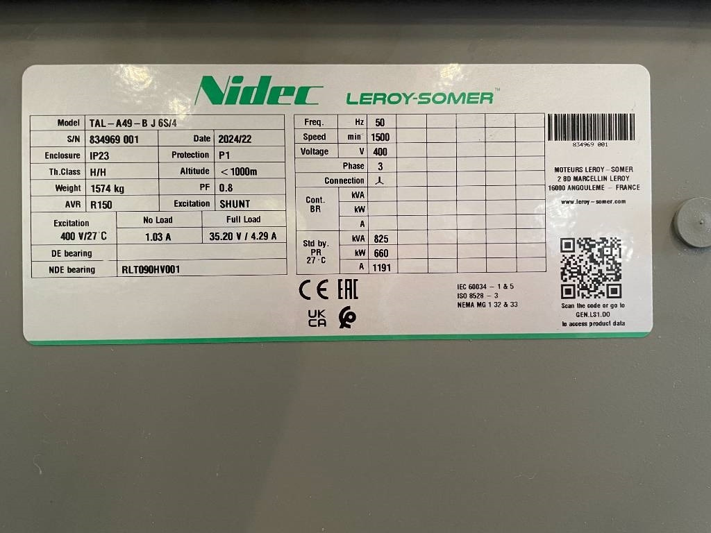 Leroy Somer TAL-A49-B J 6S/4 - DPX-33899  leasing Leroy Somer TAL-A49-B J 6S/4 - DPX-33899: picture 7