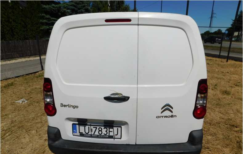 CITROEN BERLINGO FURGON BLASZAK - Panel van: picture 4 CITROEN BERLINGO FURGON BLASZAK - Panel van: picture 4