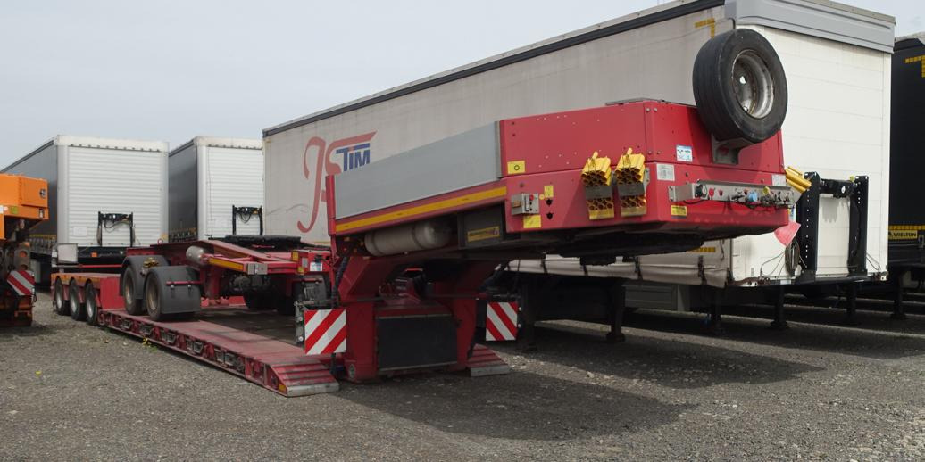 FAYMONVILLE F-S43-1ACA+D2 NISKOPODŁOGOWA - Low loader trailer: picture 1 FAYMONVILLE F-S43-1ACA+D2 NISKOPODŁOGOWA - Low loader trailer: picture 1