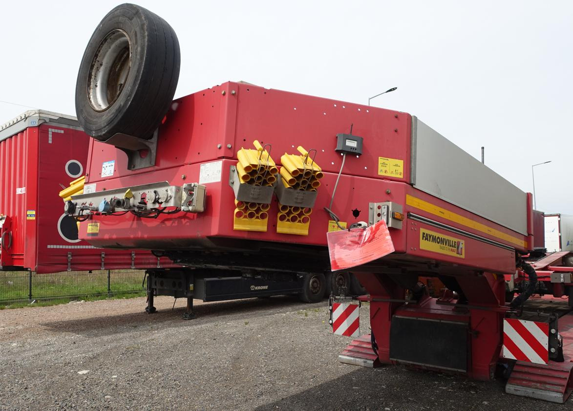 FAYMONVILLE F-S43-1ACA+D2 NISKOPODŁOGOWA - Low loader trailer: picture 2 FAYMONVILLE F-S43-1ACA+D2 NISKOPODŁOGOWA - Low loader trailer: picture 2