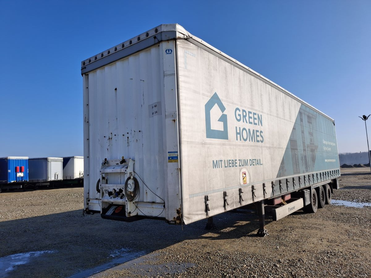 KRONE SD KURTYNOWA - Curtainsider trailer: picture 2 KRONE SD KURTYNOWA - Curtainsider trailer: picture 2