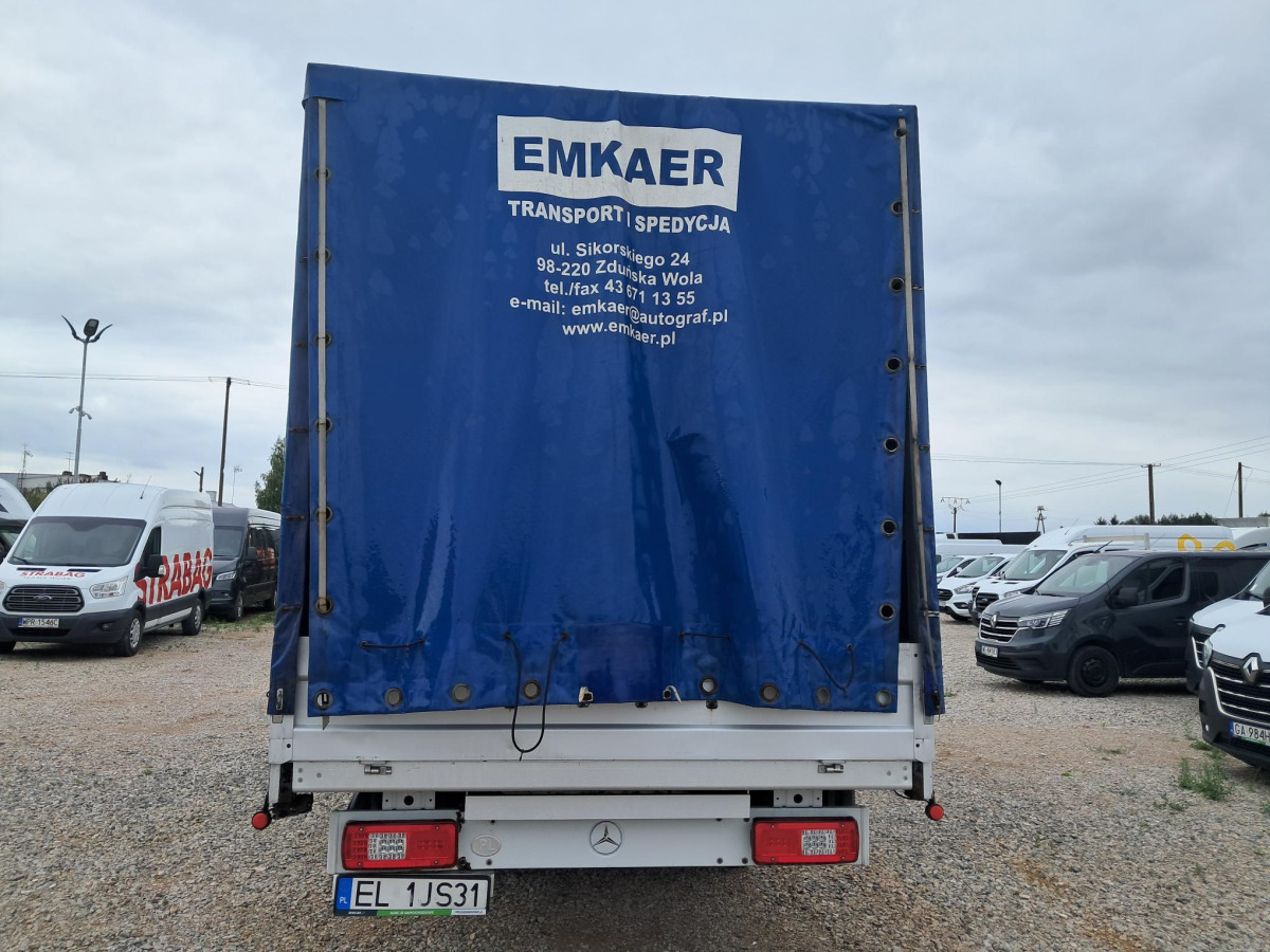 MERCEDES BENZ SPRINTER PLANDEKA - Curtain side van: picture 4 MERCEDES BENZ SPRINTER PLANDEKA - Curtain side van: picture 4
