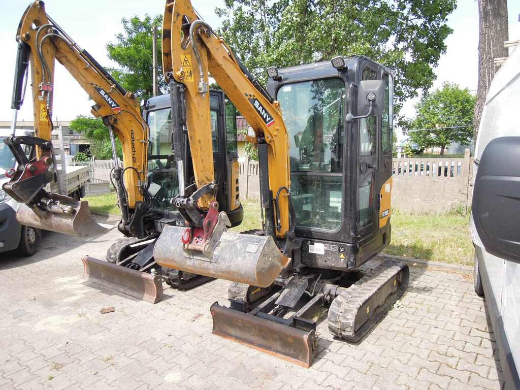 Minikoparka gąsienicowa SANY HEAVY MACHINERY LIMITED SY18C + GŁOWACZ G3 3.5T PRZYCZEPA TOWAROWA - Mini excavator: picture 2 Minikoparka gąsienicowa SANY HEAVY MACHINERY LIMITED SY18C + GŁOWACZ G3 3.5T PRZYCZEPA TOWAROWA - Mini excavator: picture 2