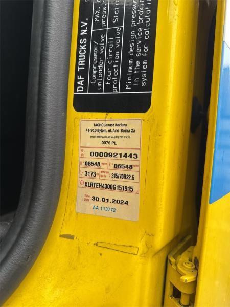 Tractor unit DAF XF  CIĄGNIK SIODŁOWY: picture 16