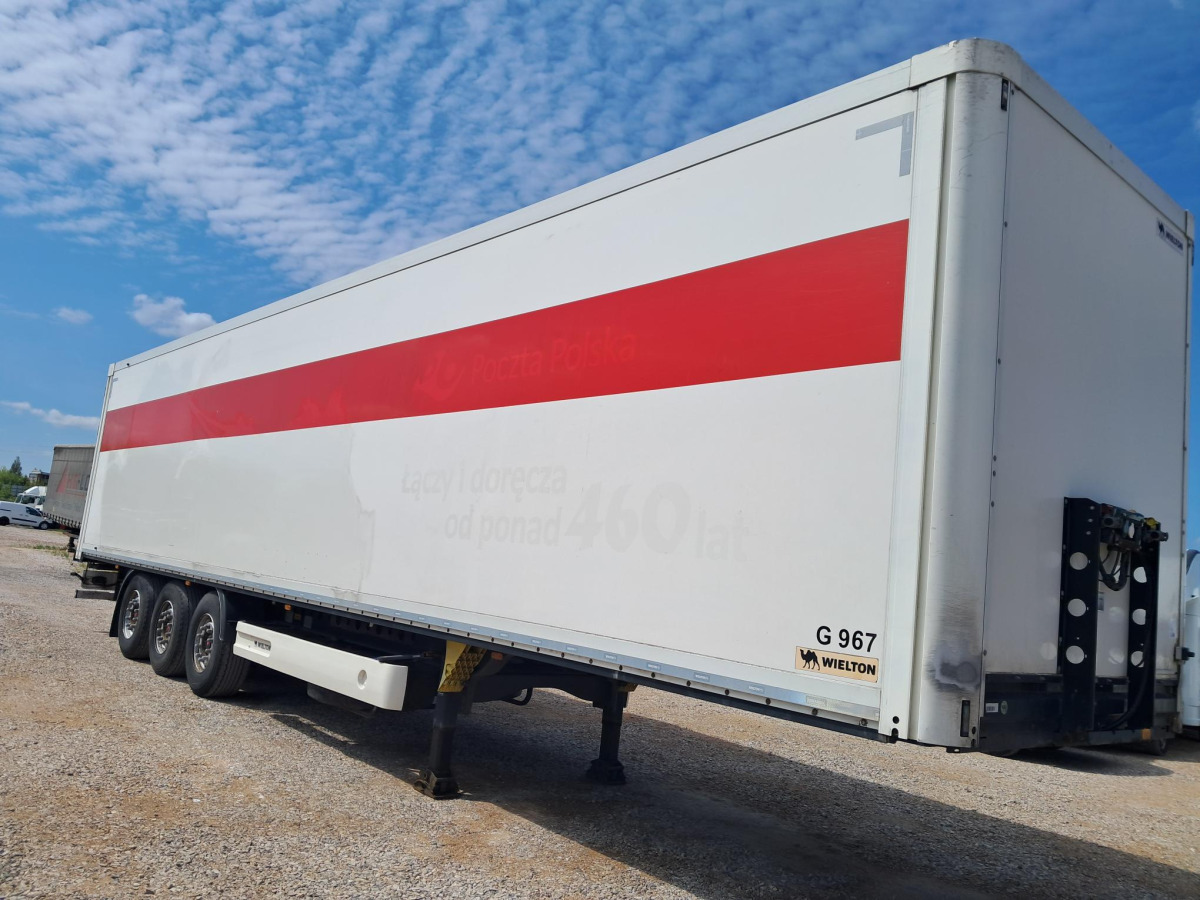 WIELTON NS3F KONTENEROWA - Closed box trailer: picture 1 WIELTON NS3F KONTENEROWA - Closed box trailer: picture 1