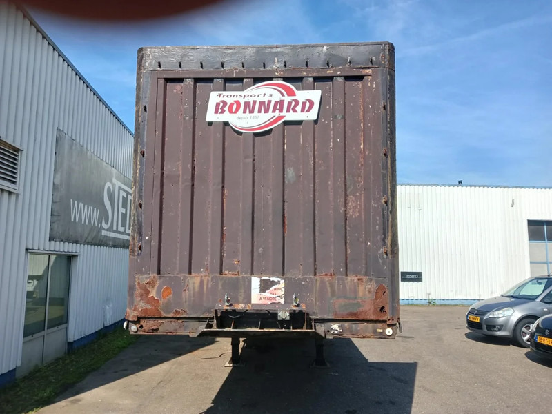 Dropside/ Flatbed semi-trailer Fruehauf 2 Axle Fruehauf , Flat trailer , Drum Brakes: picture 8