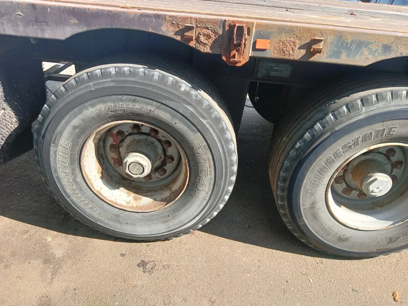 Dropside/ Flatbed semi-trailer Fruehauf 2 Axle Fruehauf , Flat trailer , Drum Brakes: picture 9