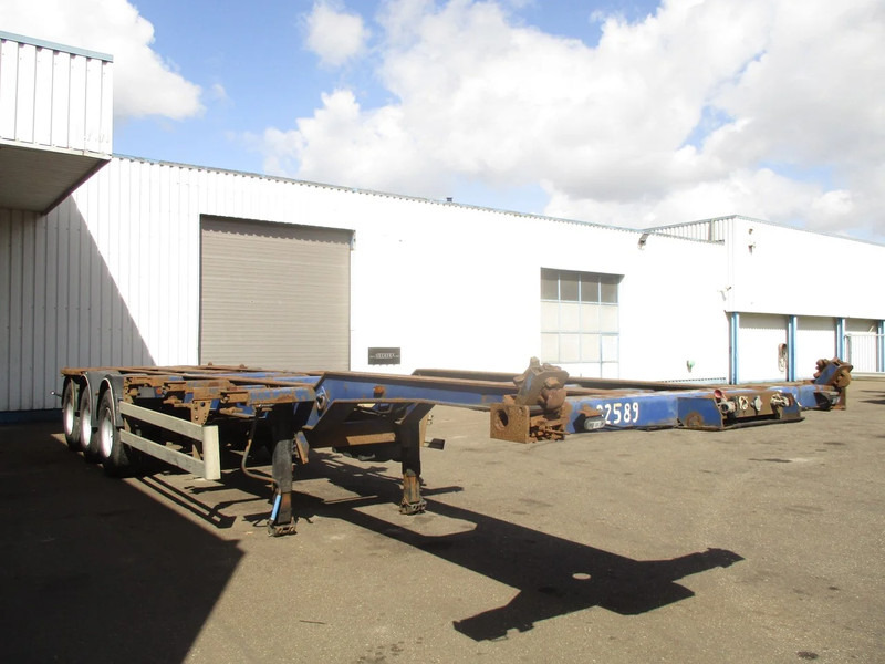 Wielton NS34P, container trailer , 3 ROR axle , Drum brakes , Air suspension - Container transporter/ Swap body semi-trailer: picture 4 Wielton NS34P, container trailer , 3 ROR axle , Drum brakes , Air suspension - Container transporter/ Swap body semi-trailer: picture 4