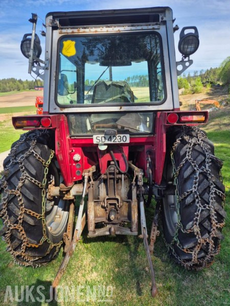 1980 Massey Ferguson 550 Traktor - Frontlaster - Kjetting - Servostyring - Farm tractor: picture 4 1980 Massey Ferguson 550 Traktor - Frontlaster - Kjetting - Servostyring - Farm tractor: picture 4